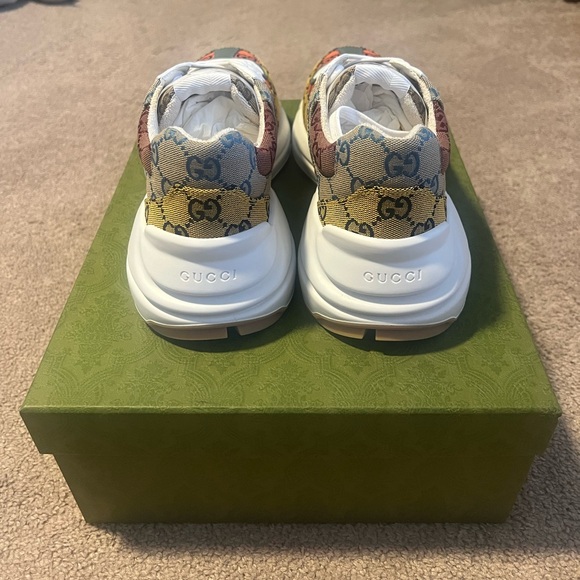 Gucci Rython GG Multi Color White NWT - Picture 6 of 15